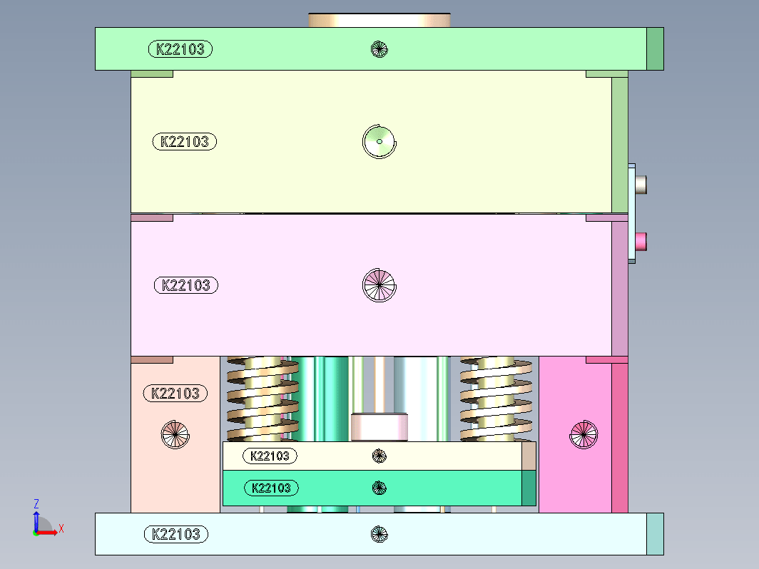 游戏机面盖注塑模具（含五金件注塑）