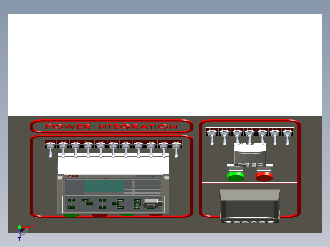 F0607-控制箱模型图