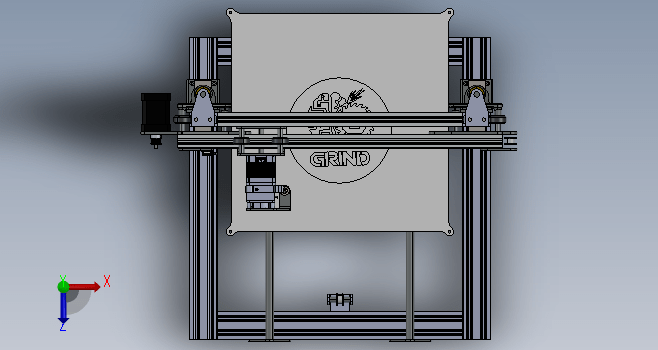 F0031-3d打印机模型图