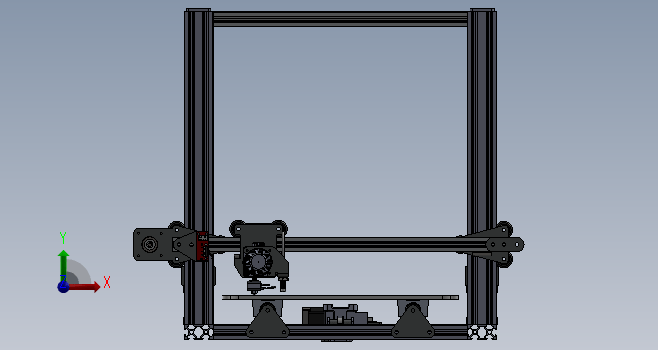 F0031-3d打印机模型图