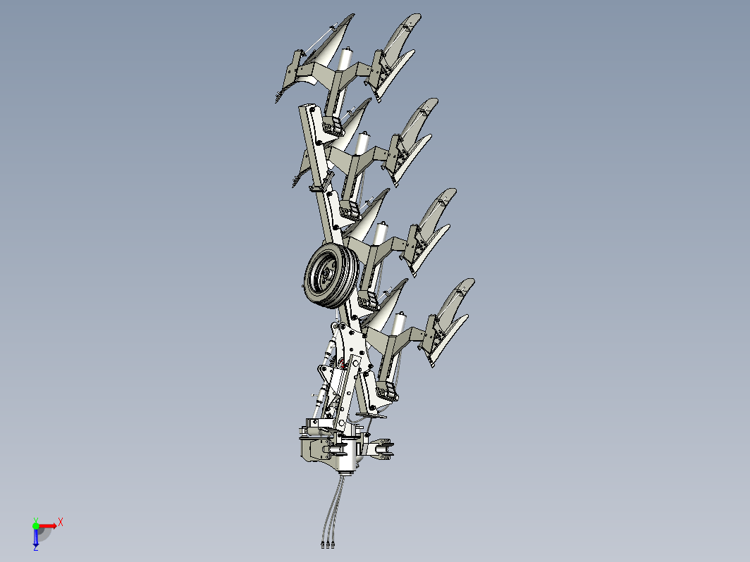 犁头3D图纸农业机械