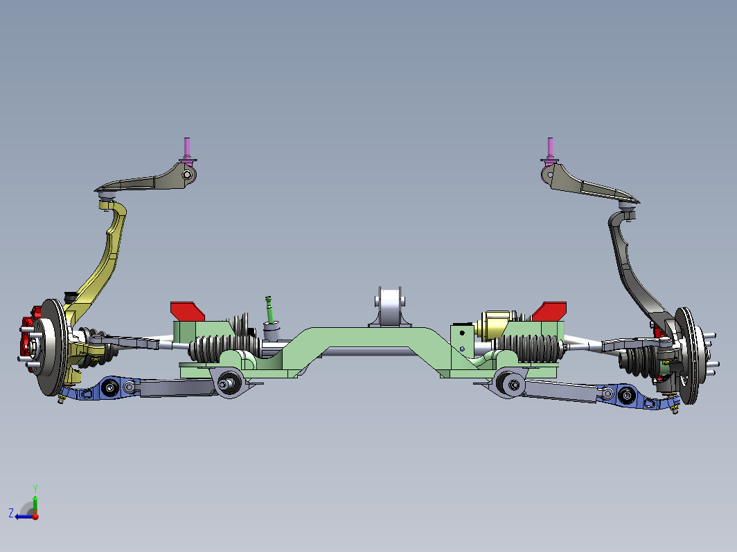 Honda CIVIC汽车悬架系统