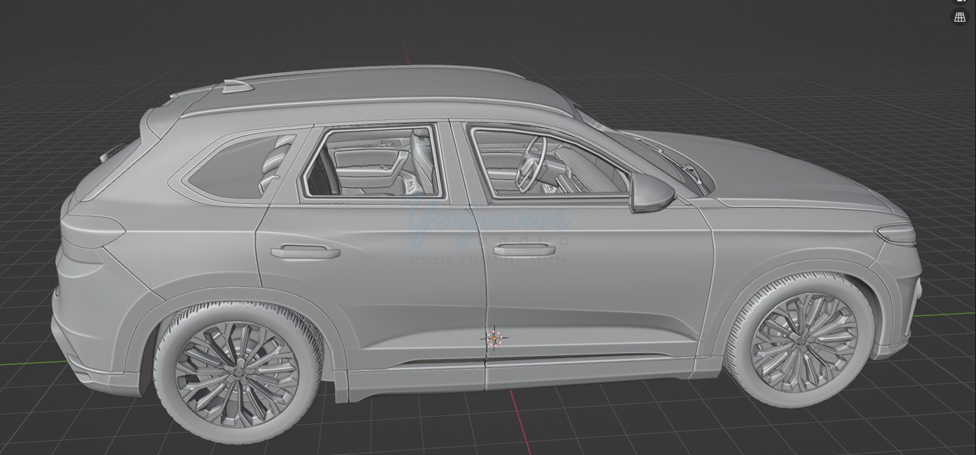 TOGG 3D 汽车打印模型