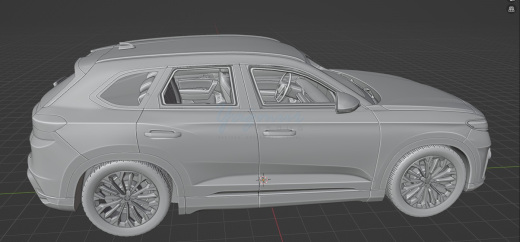 TOGG 3D 汽车打印模型缩略图