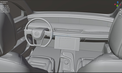 TOGG 3D 汽车打印模型缩略图