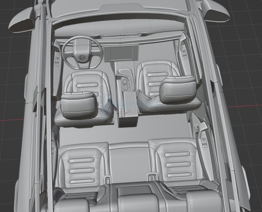 TOGG 3D 汽车打印模型缩略图