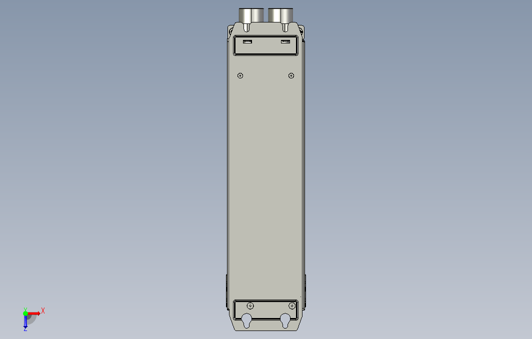 高性能多机传动驱动器STEP_B00(MD810-50M4TD18.5G300W+整机外形图)