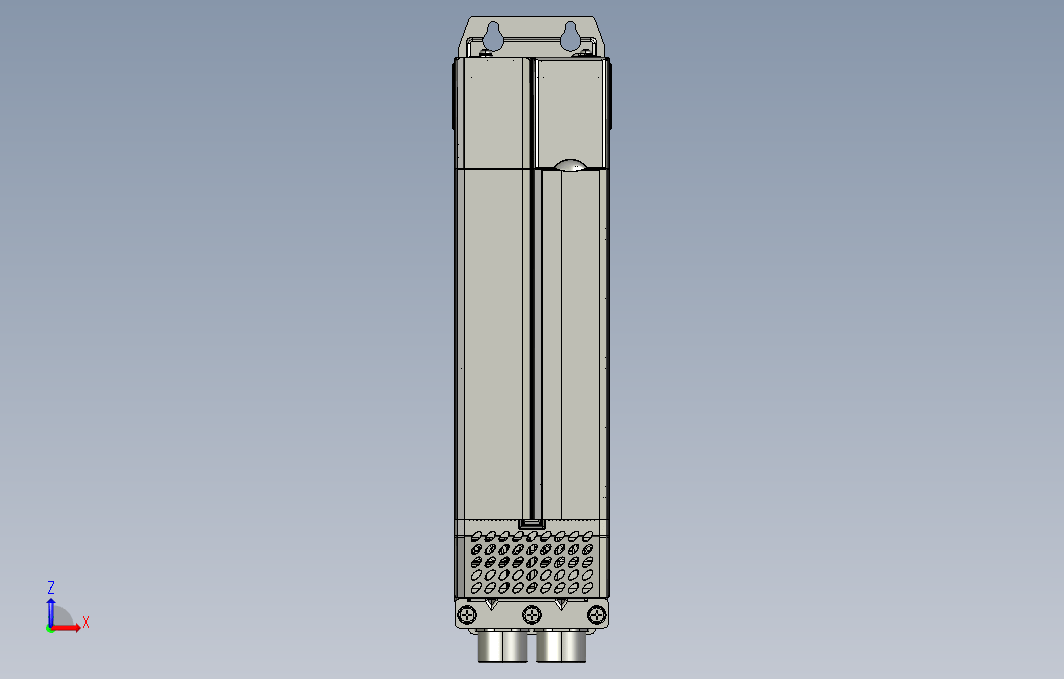 高性能多机传动驱动器STEP_B00(MD810-50M4TD18.5G300W+整机外形图)