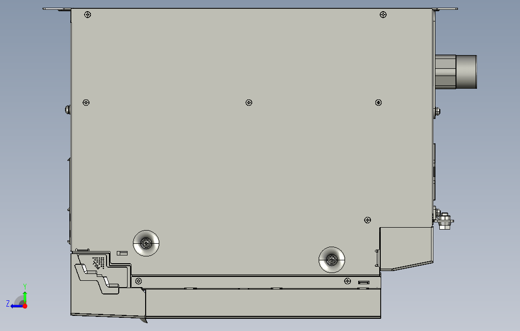 高性能多机传动驱动器STEP_B00(MD810-50M4TD18.5G300W+整机外形图)