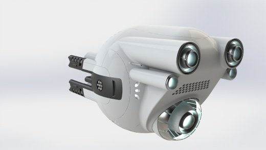 Oblivion Drone科幻飞行器造型缩略图