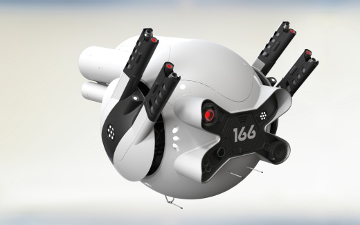 Oblivion Drone科幻飞行器造型缩略图