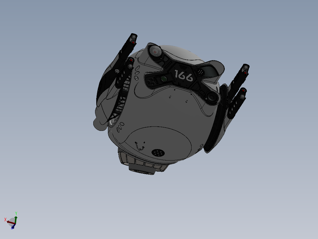 Oblivion Drone科幻飞行器造型