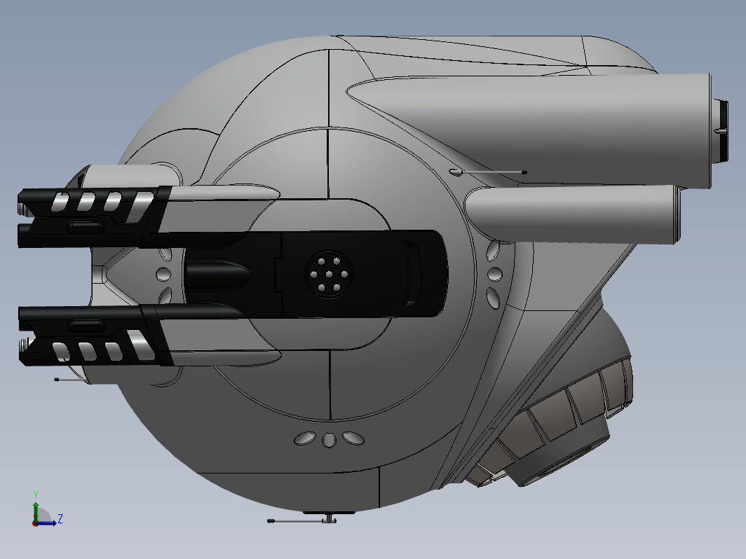 Oblivion Drone科幻飞行器造型