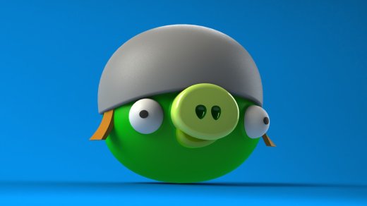 可爱在猪头(愤怒的小鸟版) angry-birds-pig-number-02缩略图