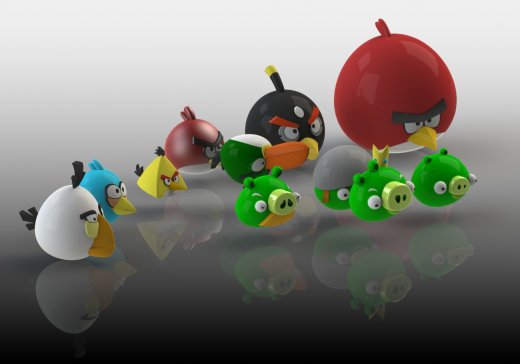 可爱在猪头(愤怒的小鸟版) angry-birds-pig-number-02缩略图