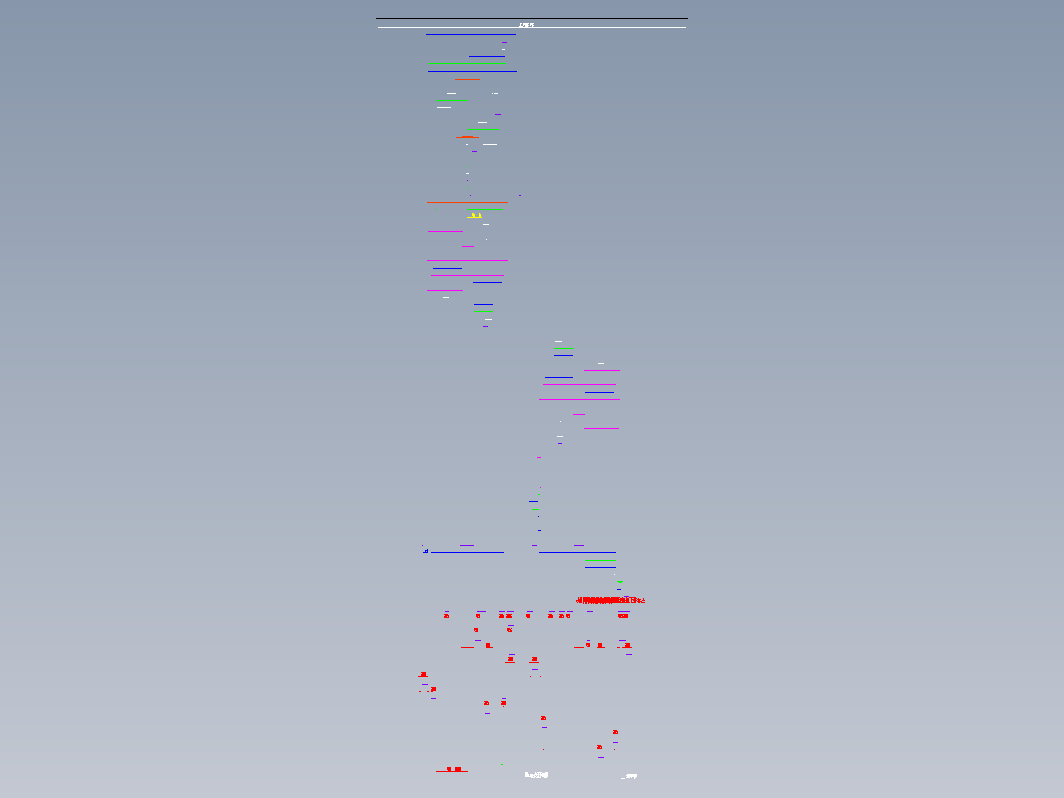 池平剖面图