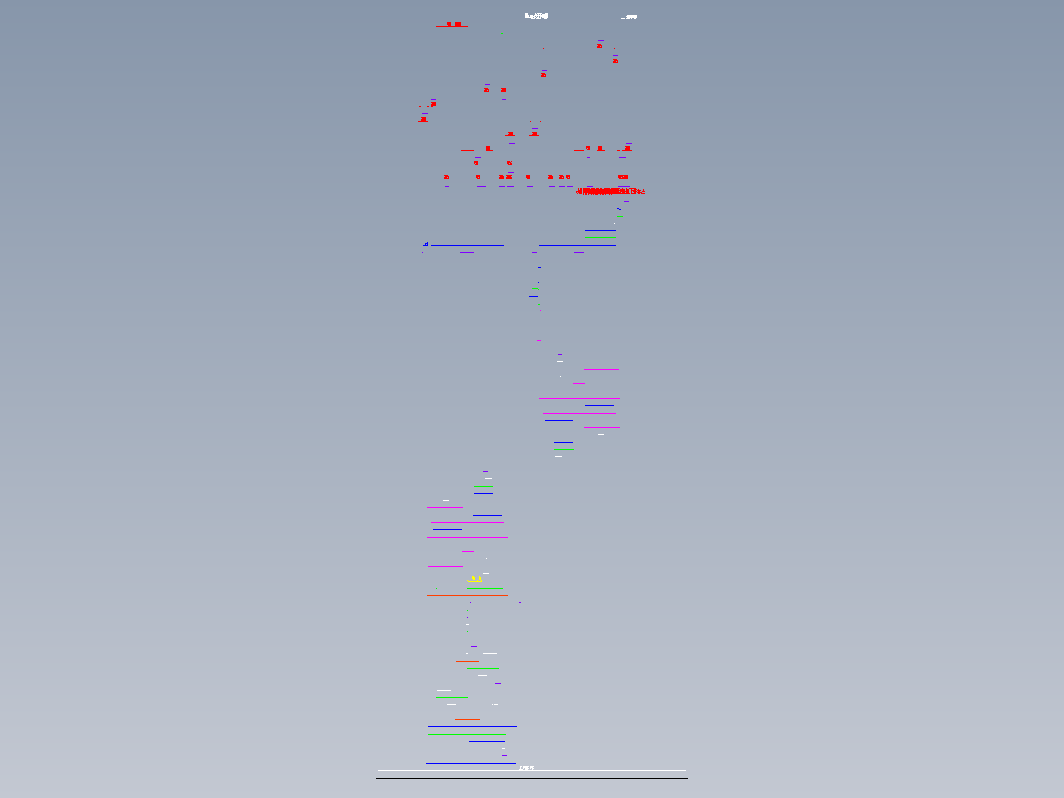 池平剖面图