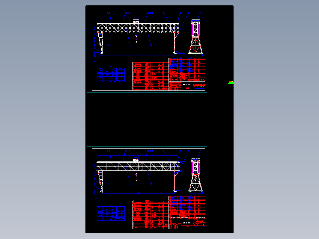 40T38米杆件龙门吊