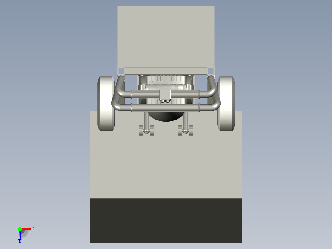 爬楼机设计三维ProE5.0带参+CAD+说明书