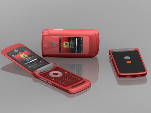 摩托罗拉RAZR2 V8翻盖手机缩略图