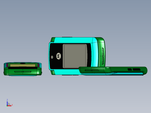 摩托罗拉RAZR2 V8翻盖手机缩略图