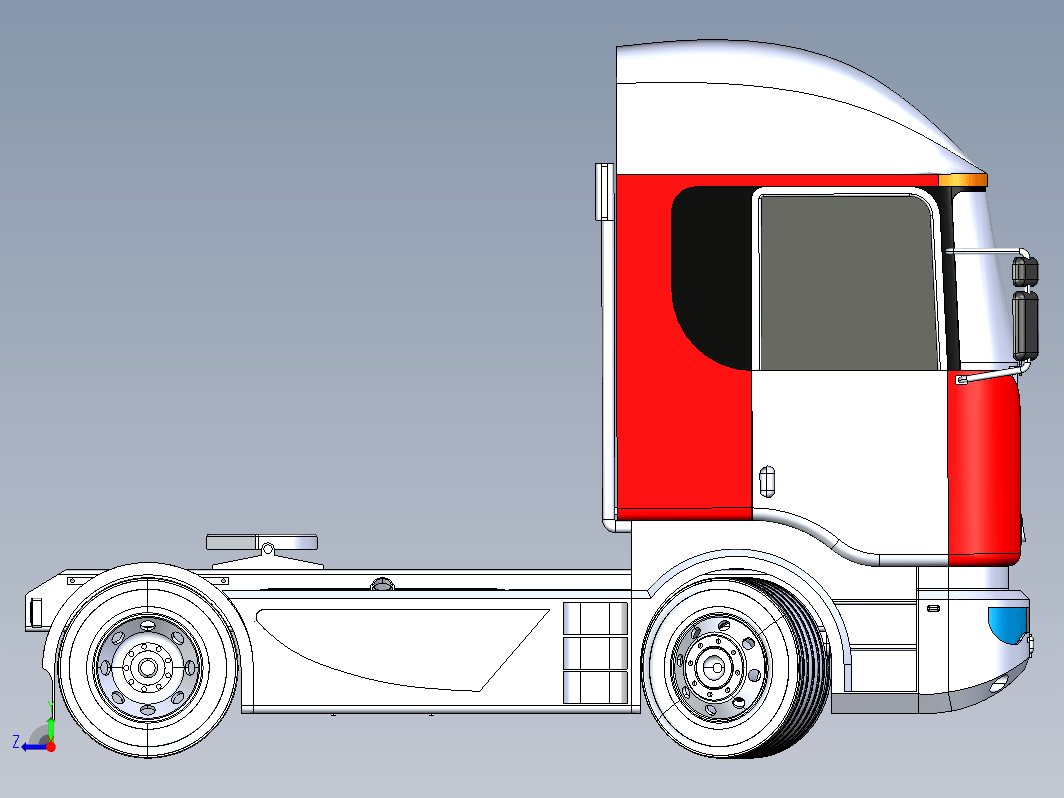 truck-232货车头卡车头