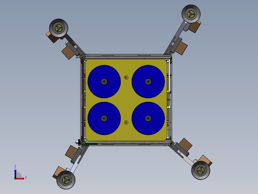 玻璃幕墙清洗机器人系统设计三维SW2021带参+CAD+说明书