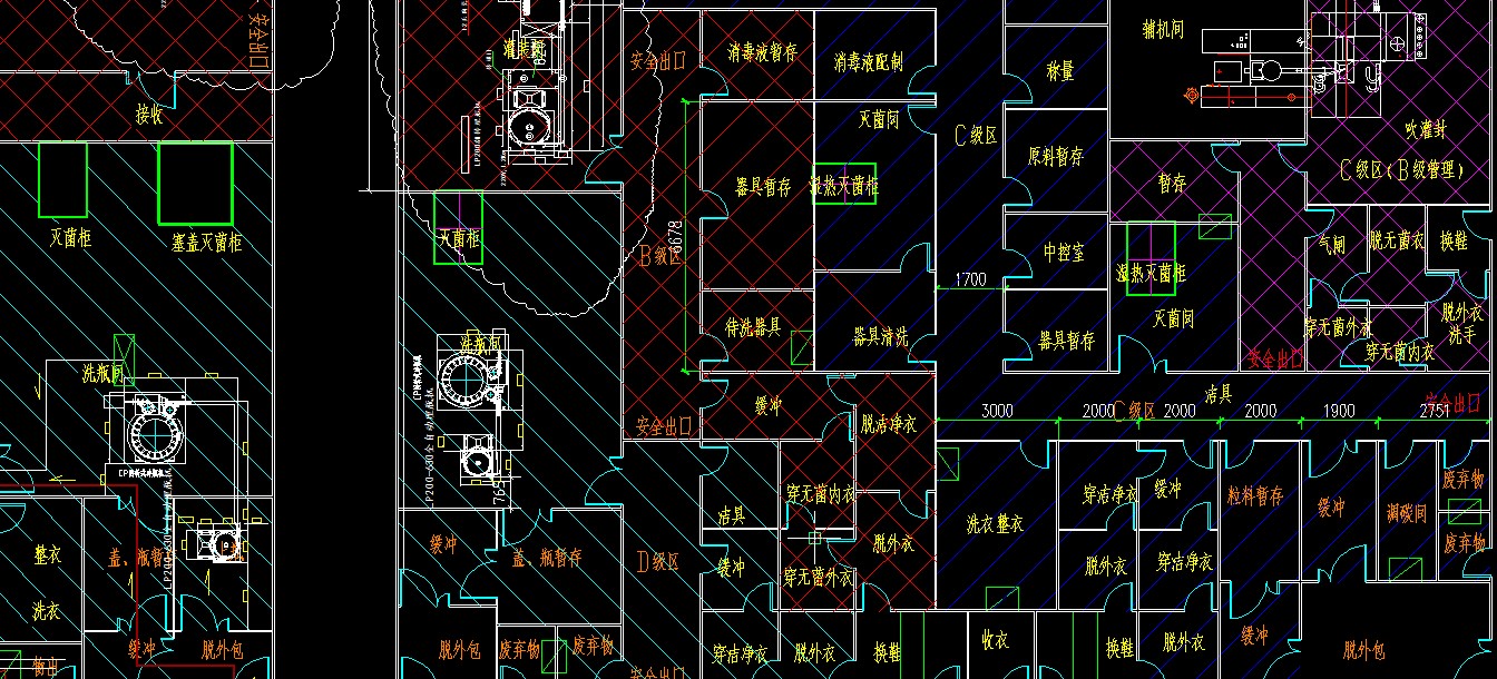 高速滴眼剂灌装生产线技术图纸+CAD+说明书