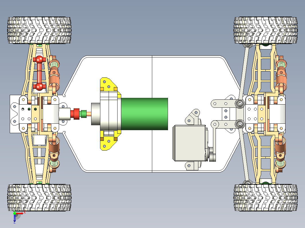 ABS RC遥控车结构