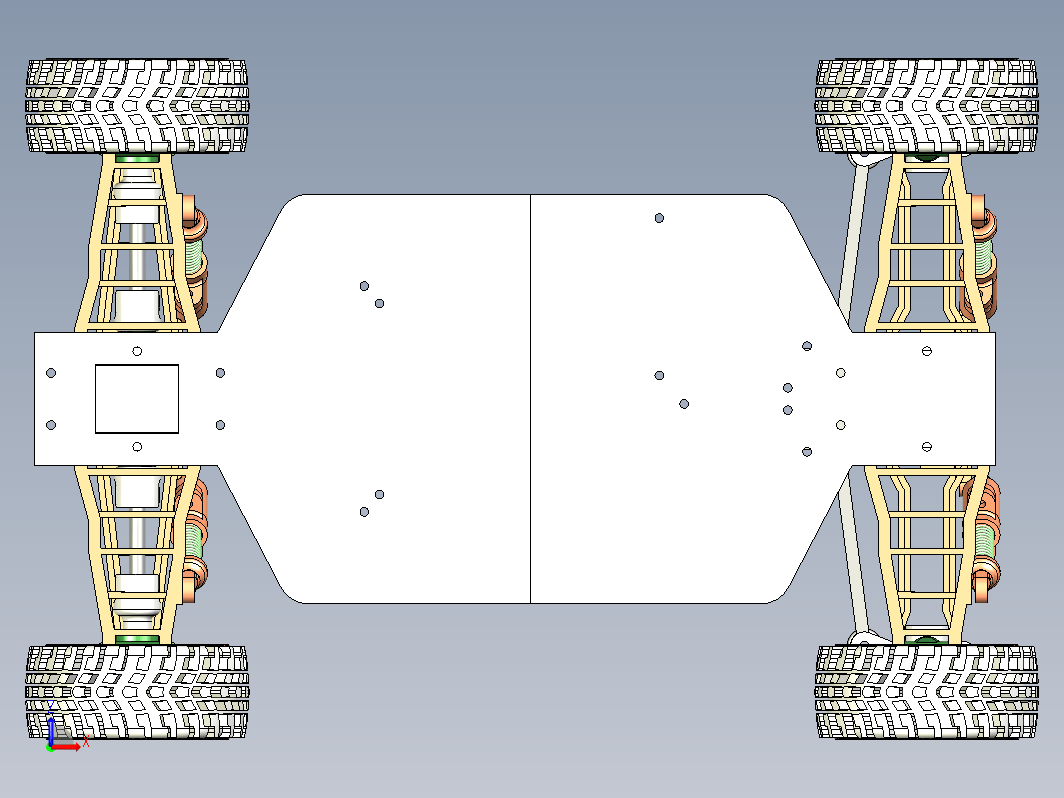 ABS RC遥控车结构