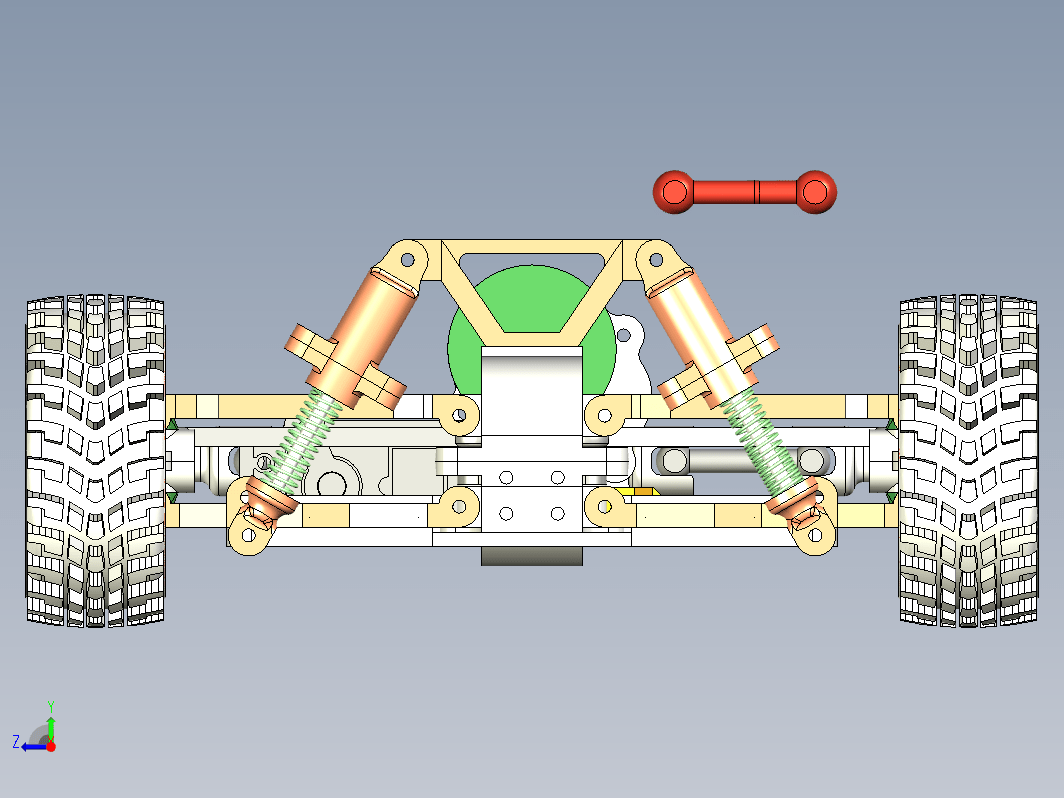 ABS RC遥控车结构