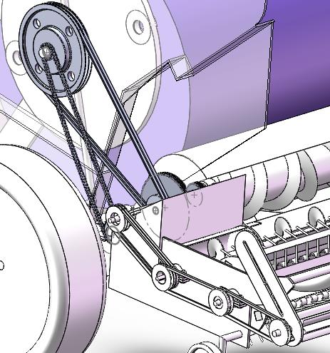 玉米秸秆打捆机设计秸秆回收机设计三维SW2020带参+CAD+说明书