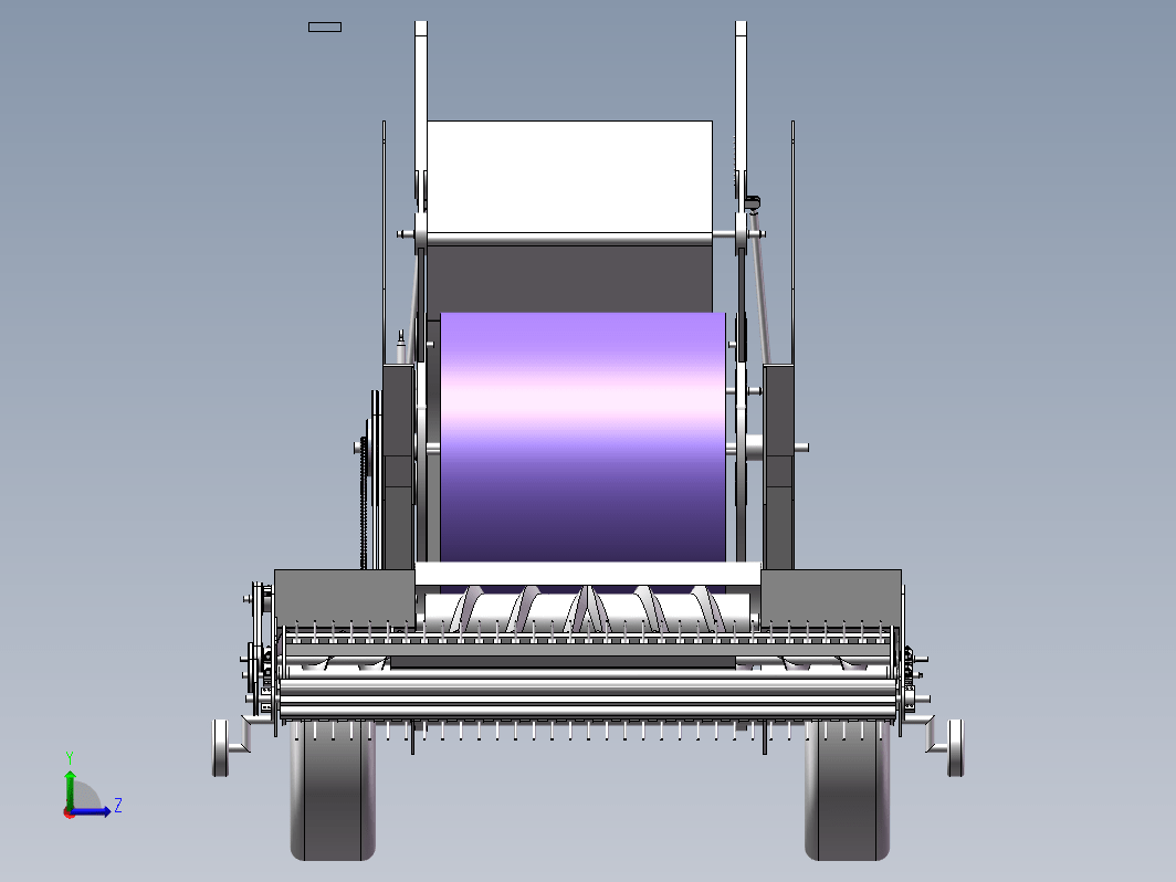 玉米秸秆打捆机设计秸秆回收机设计三维SW2020带参+CAD+说明书