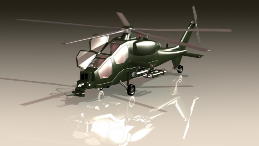 直升机 Agusta 129 Mangusta缩略图