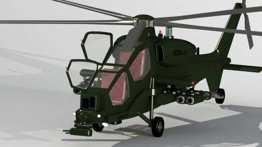 直升机 Agusta 129 Mangusta缩略图