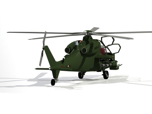 直升机 Agusta 129 Mangusta缩略图