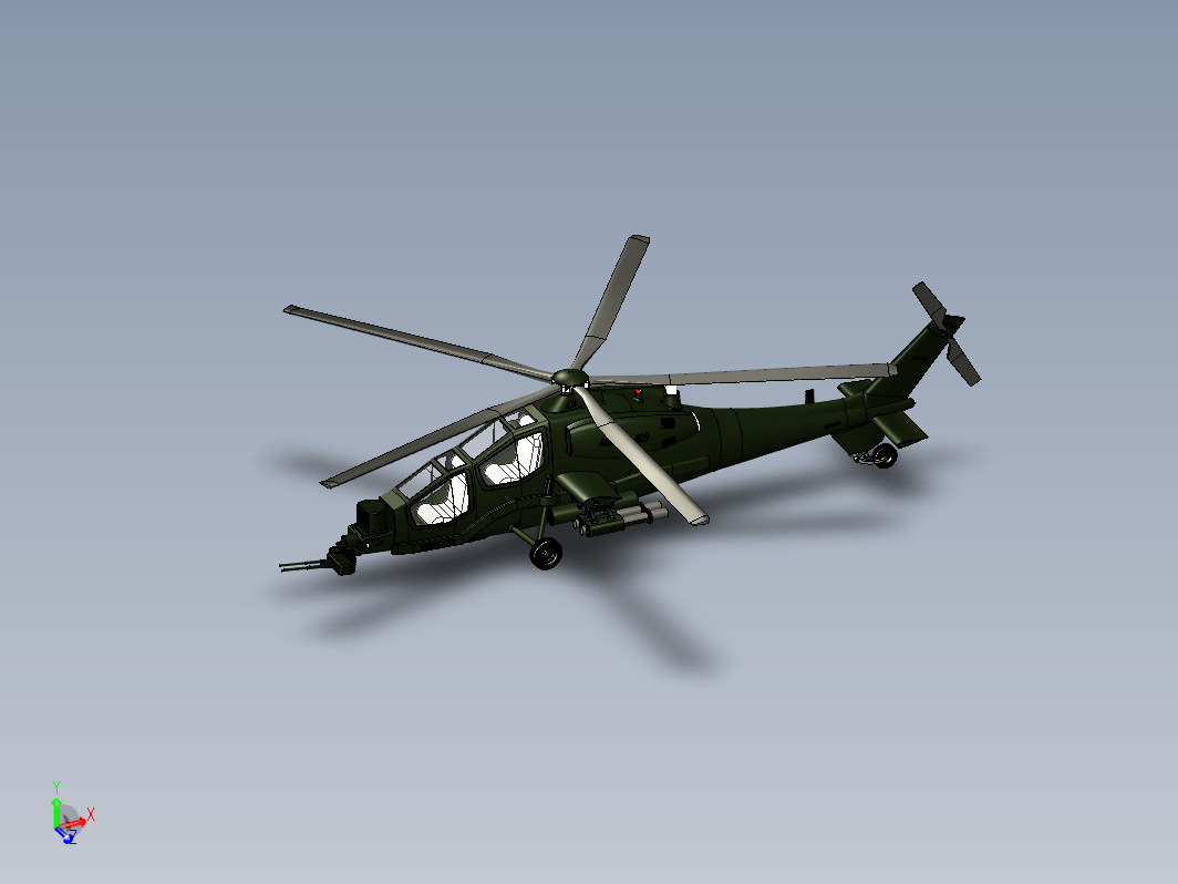 直升机 Agusta 129 Mangusta