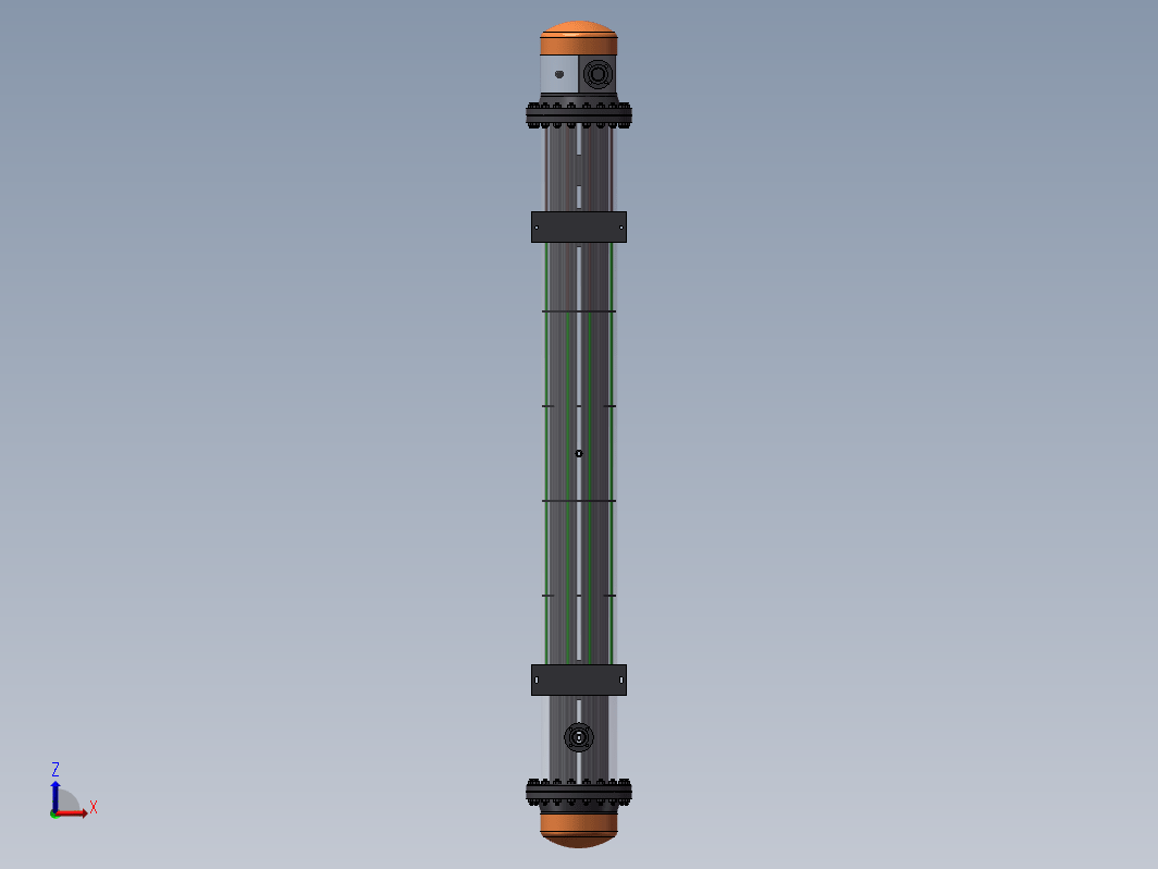 管壳式换热器模型