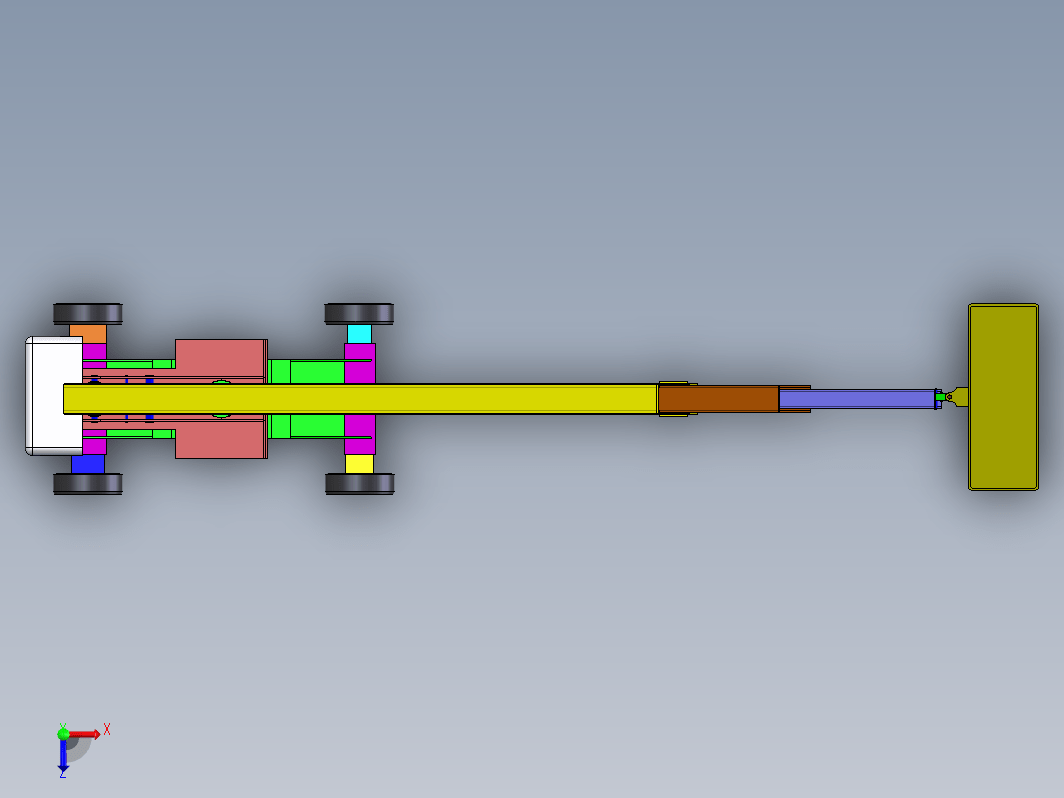 GKC25A自行式高空作业车三维SW2012带参