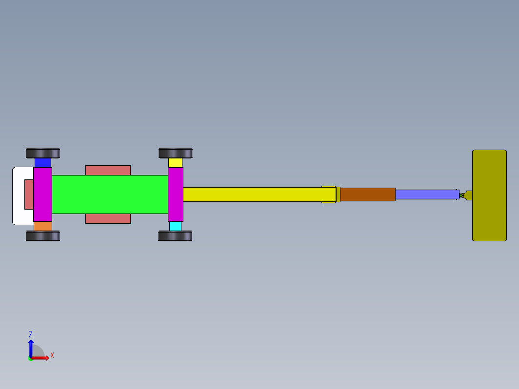 GKC25A自行式高空作业车三维SW2012带参