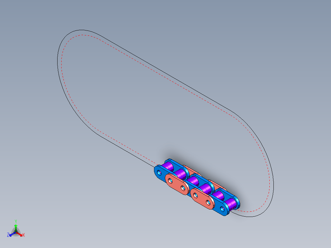 CATIA 链传动