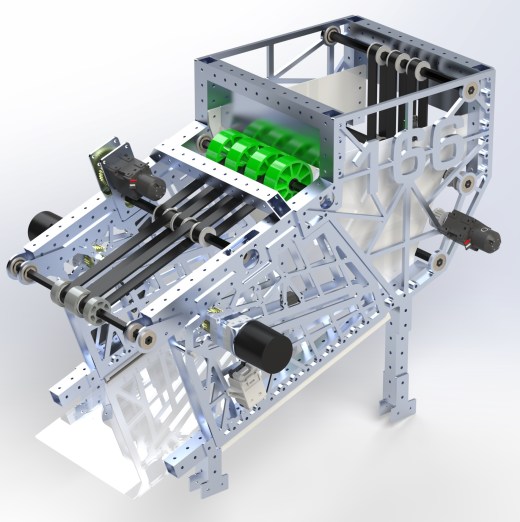 比赛机器人车 Team 166 2022 Robot Valkyrie缩略图