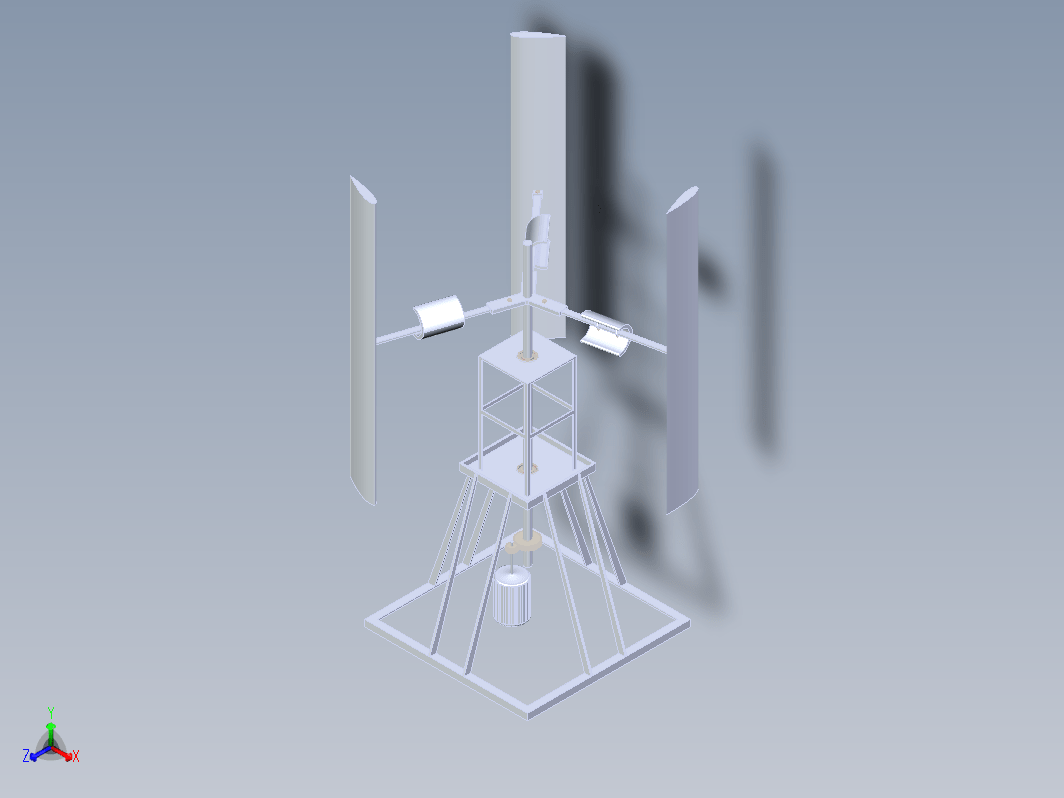 NACA0018翼型垂直轴风力机