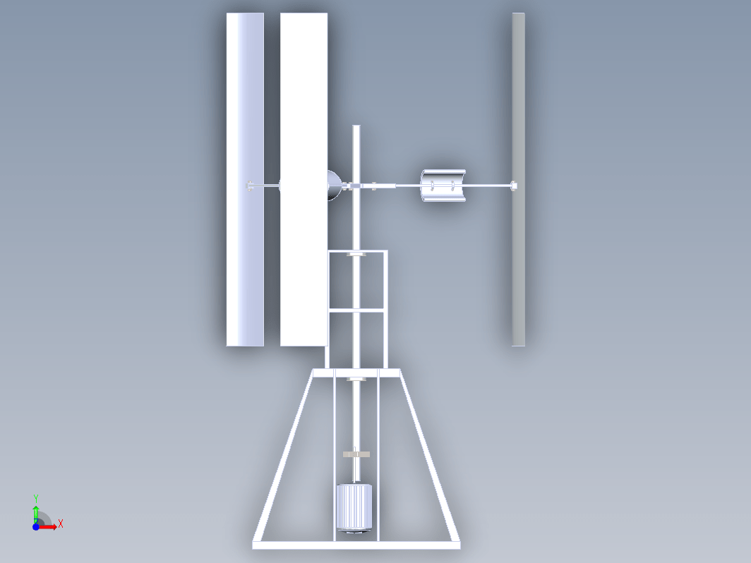 NACA0018翼型垂直轴风力机