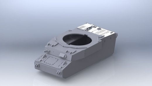 Panzerkampfwagen IV德军坦克模型缩略图