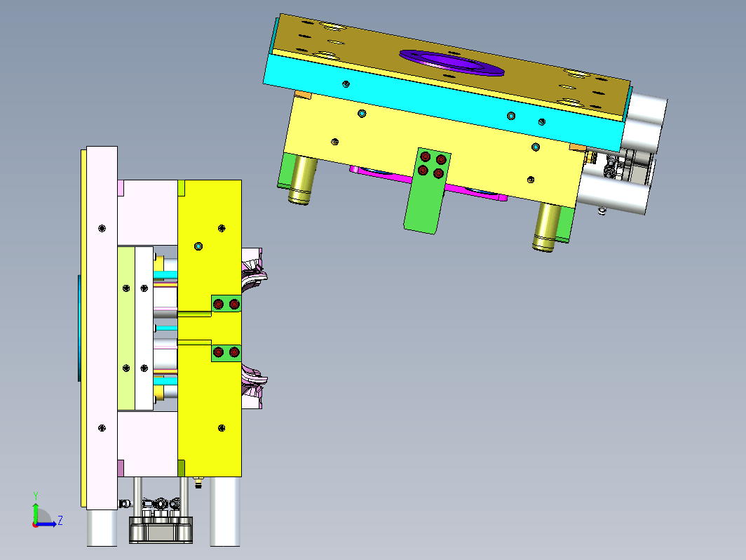 787注射成型模具UG设计