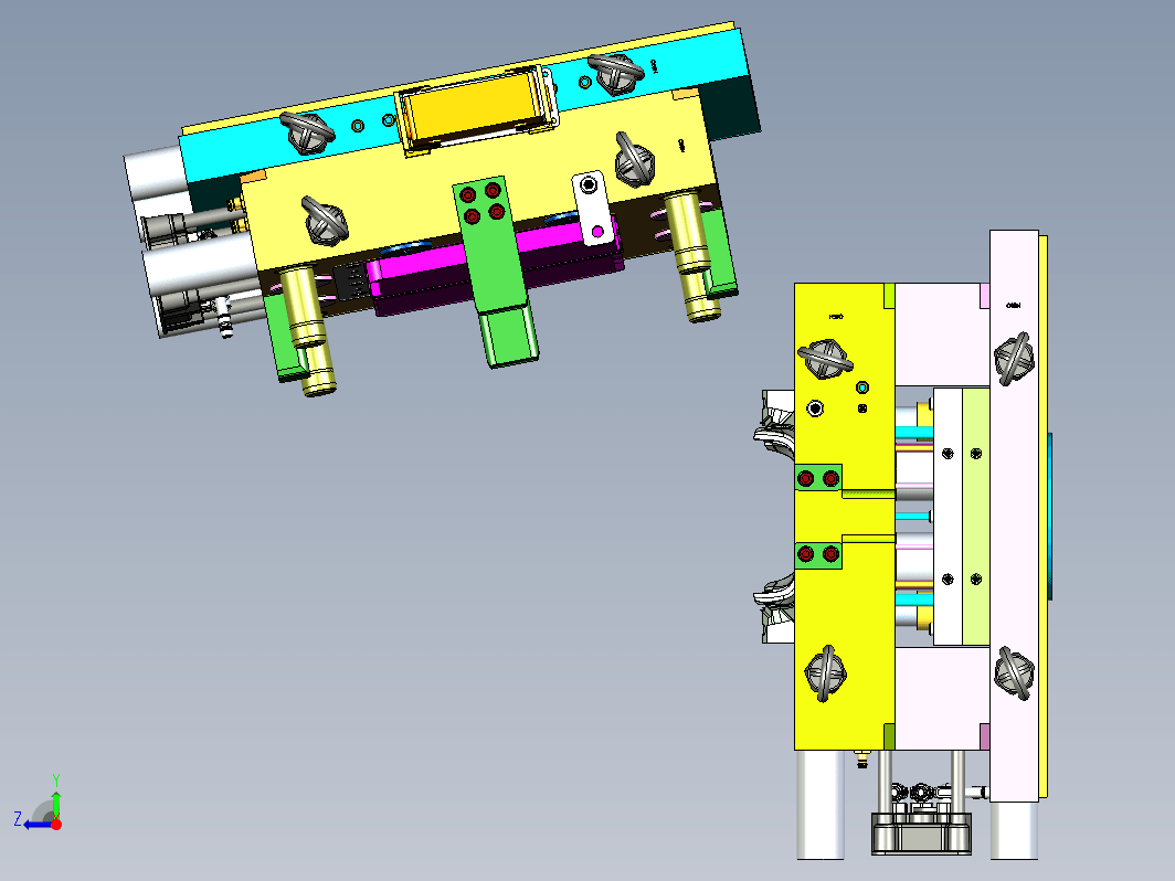 787注射成型模具UG设计