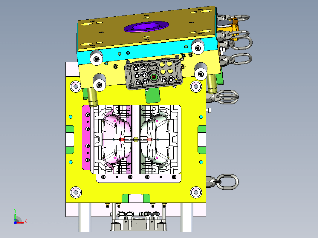 787注射成型模具UG设计