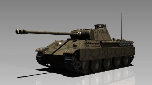Panzer V五号中型坦克玩具