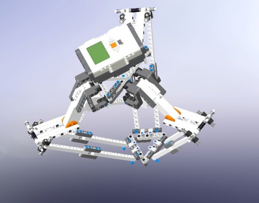 Lego NXT Delta三角机器人拼装玩具缩略图